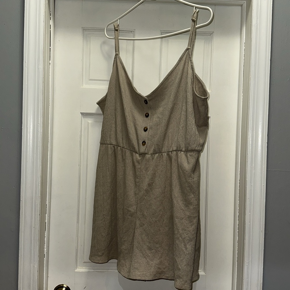H&M Beige Short Romper